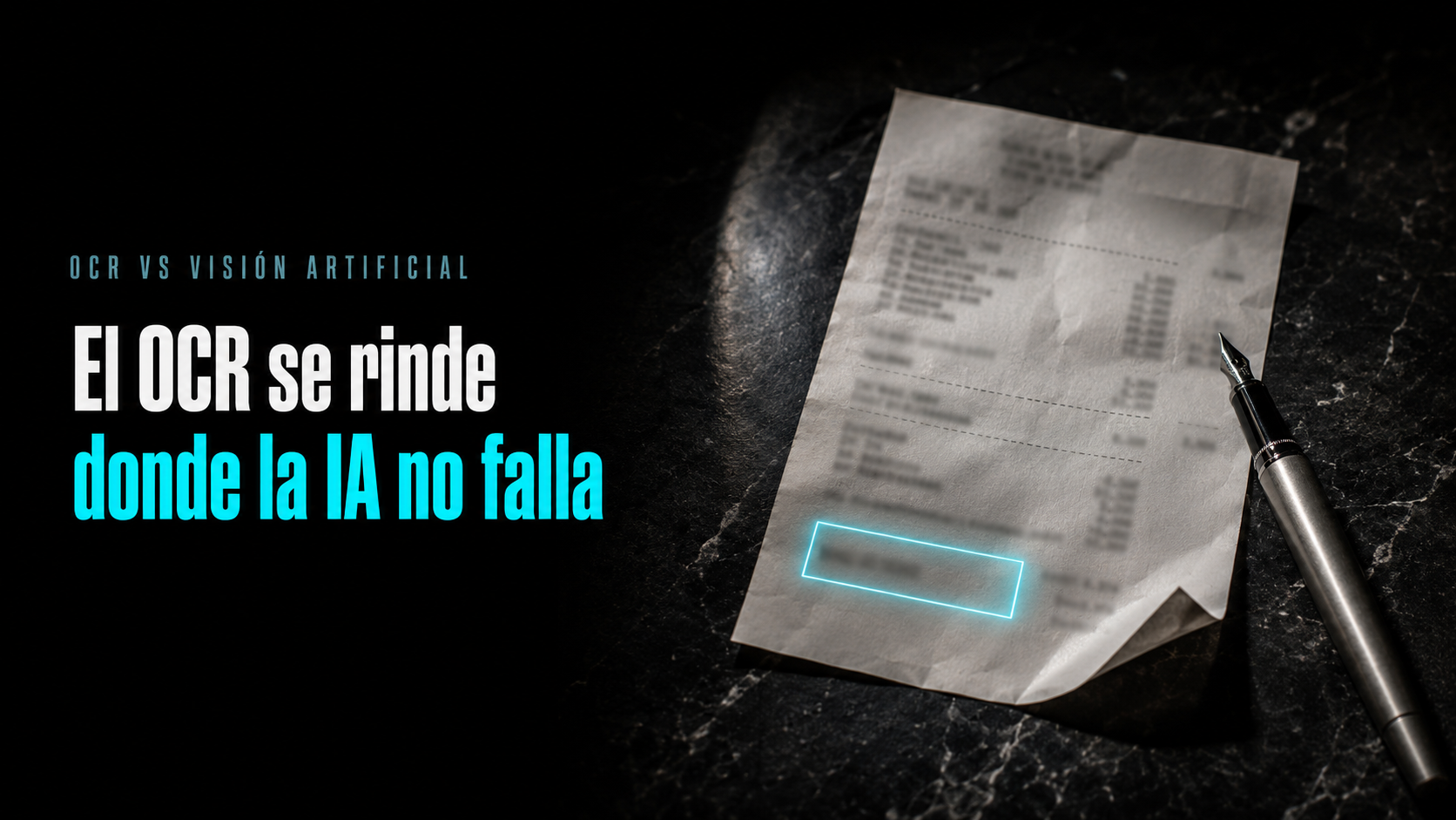 OCR Tradicional vs Visión Artificial en Facturas (2026)