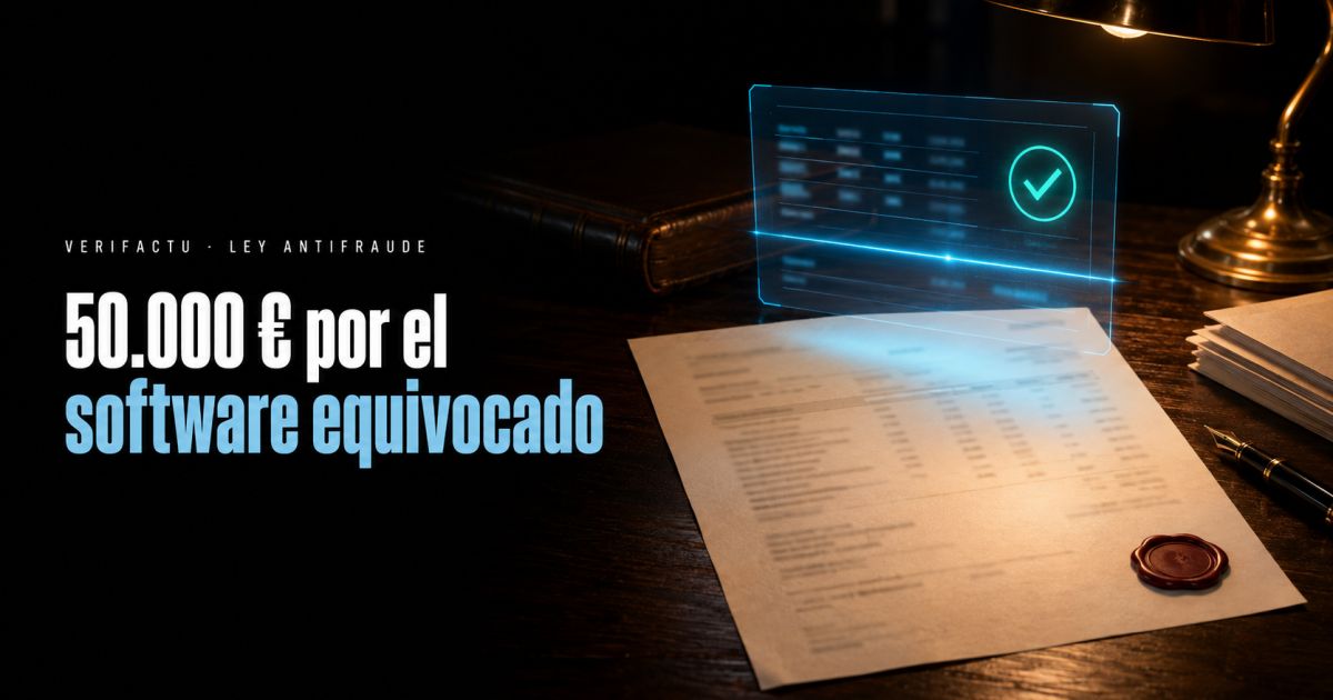 Ley Antifraude y tu software de facturación: qué debe cambiar el autónomo antes de 2027